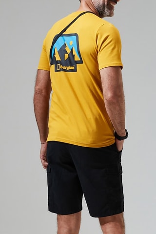 Camiseta de algodón orgánico - Amarillo - Berghaus