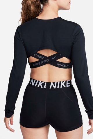 Crop top de entrenamiento - Negro - Nike
