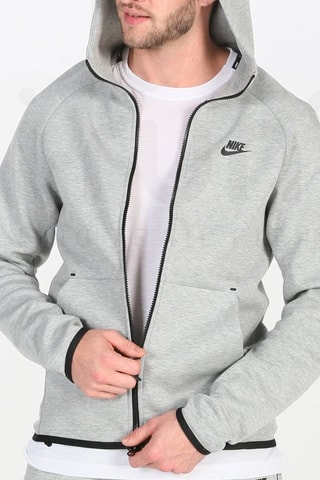 Sudadera con capucha - Gris claro jaspeado - Nike