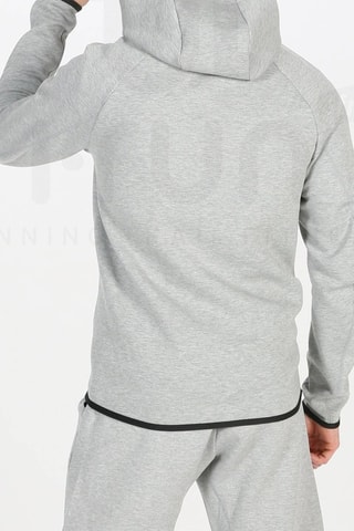 Sudadera con capucha - Gris claro jaspeado - Nike