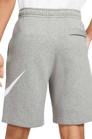 Short - Gris jaspeado y blanco - Nike
