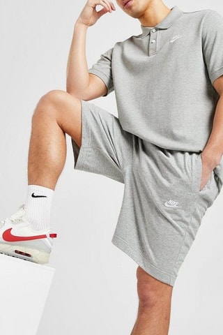 Short - Gris claro jaspeado - Nike