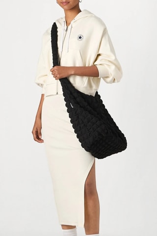 Sudadera con capucha - Blanco y verde - Converse