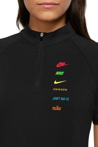 Vestido recto - Negro - Nike