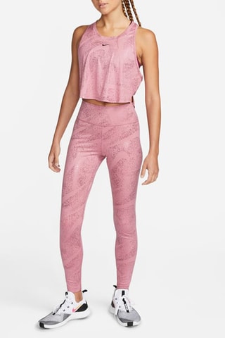 Leggings de entrenamiento de tiro alto - Rosa viejo - Nike