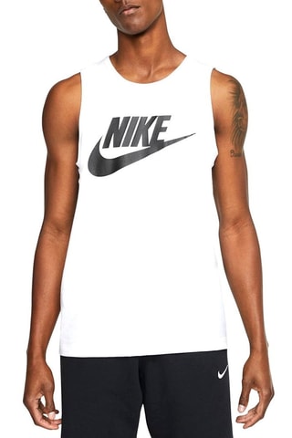 Camiseta de tirantes deportiva - Blanco - Nike