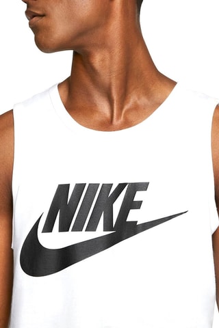 Camiseta de tirantes deportiva - Blanco - Nike