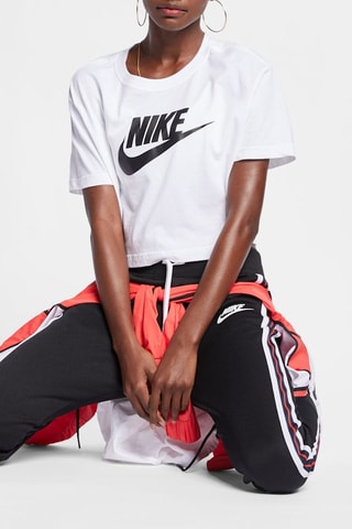 Camiseta cropped - Blanco - Nike