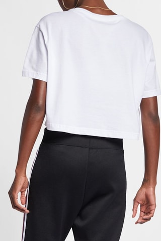 Camiseta cropped - Blanco - Nike