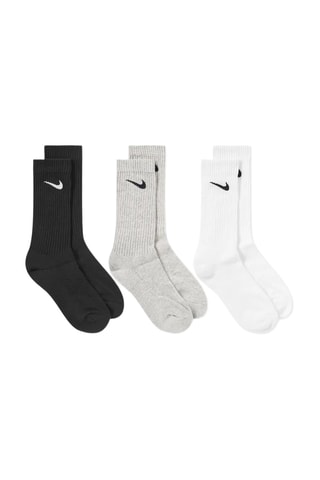 3 pares de calcetines - Negro y blanco - Nike