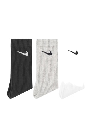 3 pares de calcetines - Negro y blanco - Nike