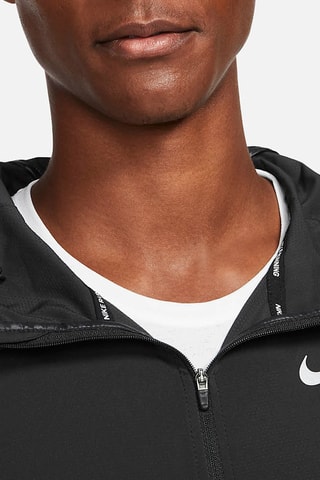 Chaqueta de running con capucha - Negro - Nike