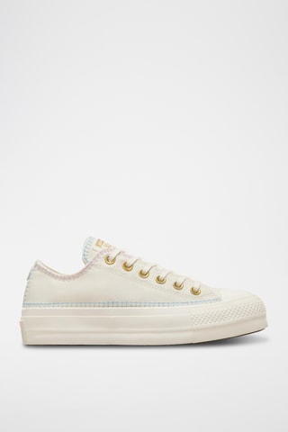 Sneakers con plataforma - Blanco - Converse