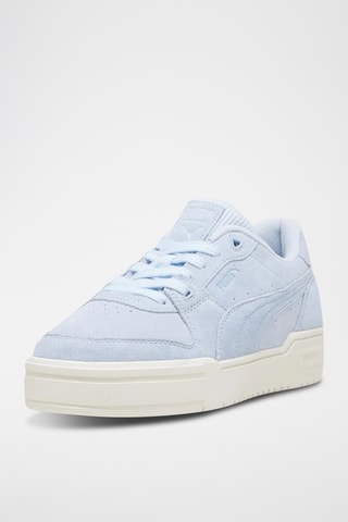 Zapatillas de nobuk - Celeste - Puma