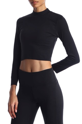 Crop top y leggings de tiro alto de yoga - Negro - Nike