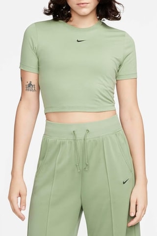 Camiseta cropped - Verde - Nike