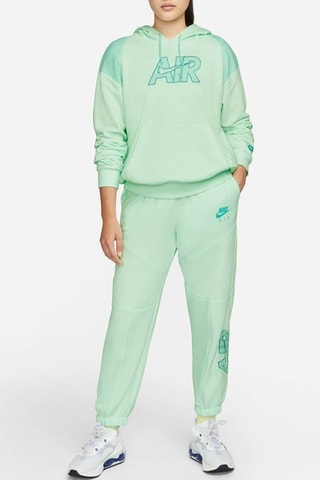 Pantalón slim fit polar de tiro alto - Verde claro - Nike