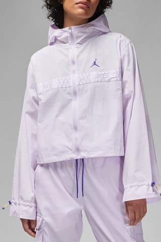 Cortavientos con capucha - Violeta - Jordan