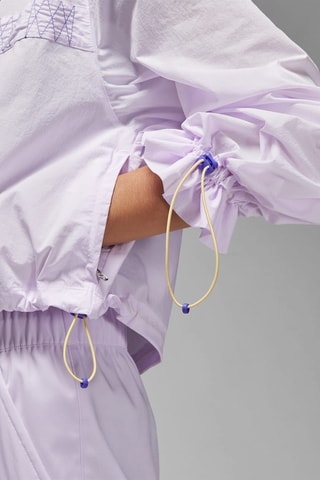 Cortavientos con capucha - Violeta - Jordan