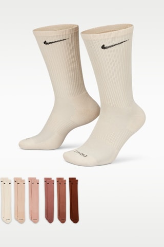 6 pares de calcetines - Beige y marrón - Nike
