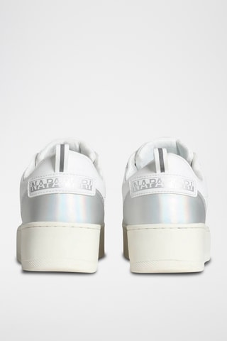 Zapatillas de piel con plataforma - Blanco - Napapijri