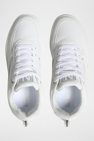 Zapatillas de piel con plataforma - Blanco - Napapijri