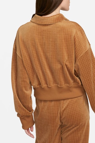 Polo de terciopelo - Marrón - Nike