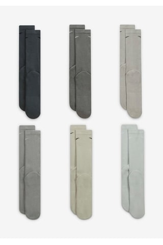 6 pares de calcetines - Gris - Nike