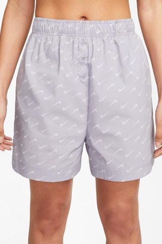 Short de tiro alto - Malva - Nike