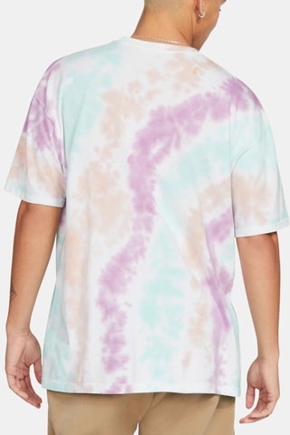 Camiseta oversize tie-dye - Celeste y malva - Nike