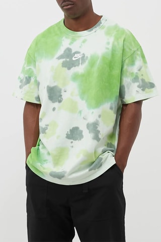 Camiseta oversize tie-dye - Verde claro - Nike