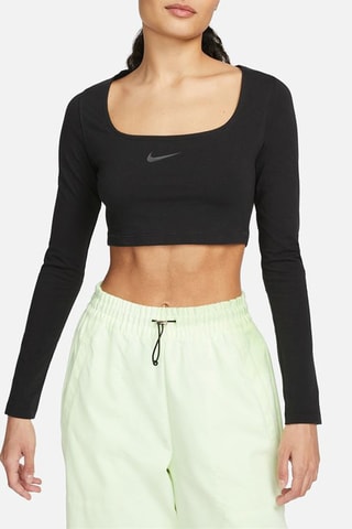 Crop top - Negro - Nike