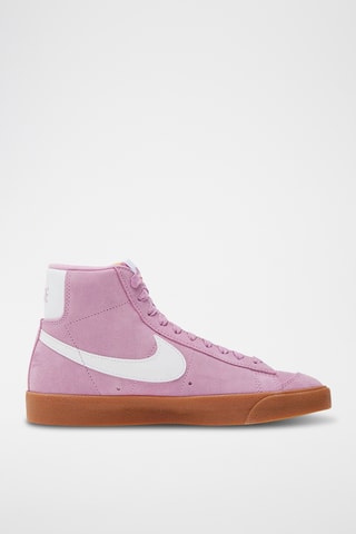 Zapatillas altas de piel - Violeta - Nike