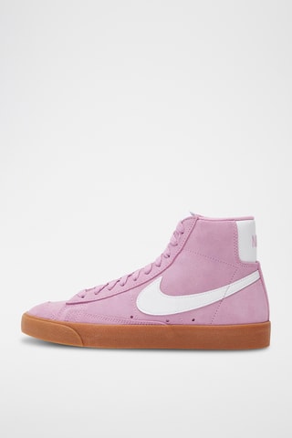 Zapatillas altas de piel - Violeta - Nike