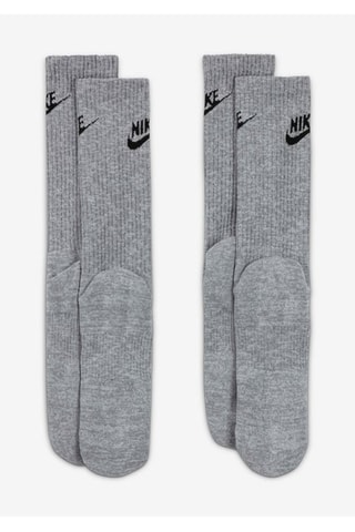 2 pares de calcetines de entrenamiento - Gris oscuro jaspeado - Nike