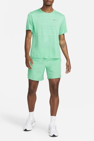 Camiseta de running - Verde claro - Nike