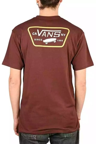 Camiseta - Marrón y amarillo - Vans