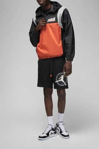 Cortavientos con capucha - Negro - Jordan