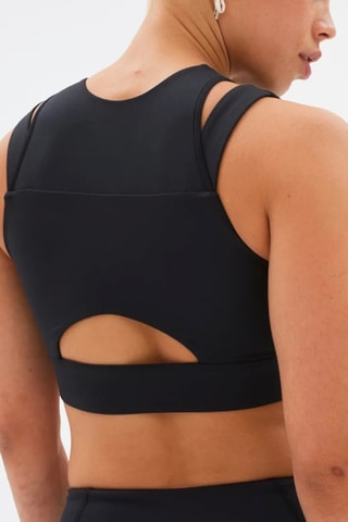 Sujetador deportivo push-up - Negro - New Balance