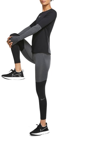 Leggings de running de tiro alto - Negro - Nike