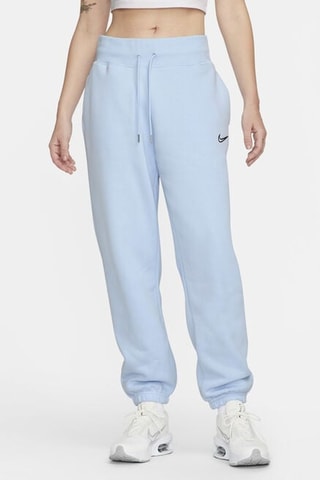 Pantalón polar tiro alto - Celeste - Nike
