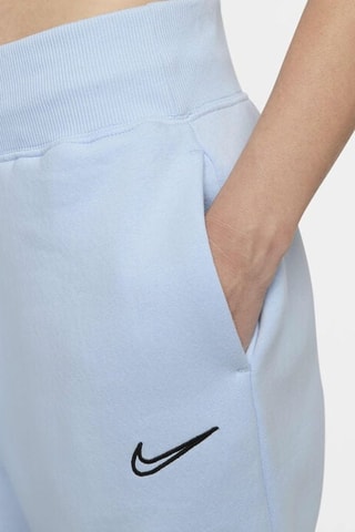 Pantalón polar tiro alto - Celeste - Nike