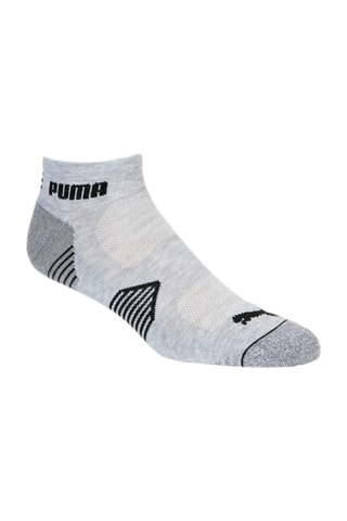 3 pares de calcetines cortos - Negro y blanco - Puma