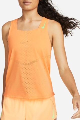 Camiseta de tirantes de running - Naranja - Nike