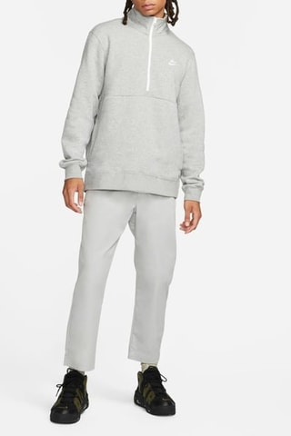 Sudadera polar - Gris claro - Nike