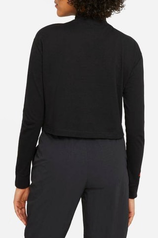 Crop top - Negro y blanco - Nike