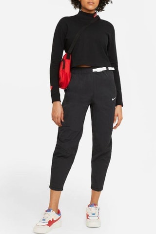 Crop top - Negro y blanco - Nike