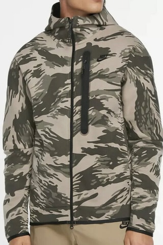 Sudadera polar con capucha - Verde - Nike