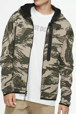 Sudadera polar con capucha - Verde - Nike