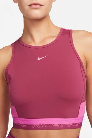 Crop top de entrenamiento - Violeta - Nike